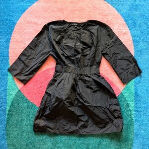 COS black mini dress